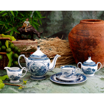 Bộ trà 1.3 L - Hoàng Cung - Hồn Việt